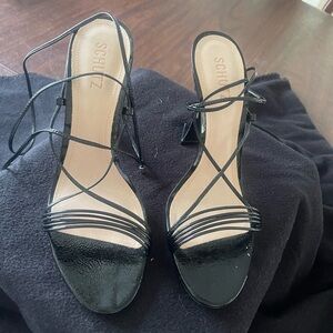 SCHUTZ ARCELI Patent Leather Sandal!